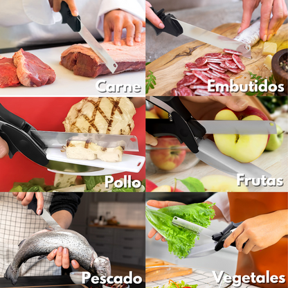 Cut&Prep - Tijera Cuchillo 2 en 1